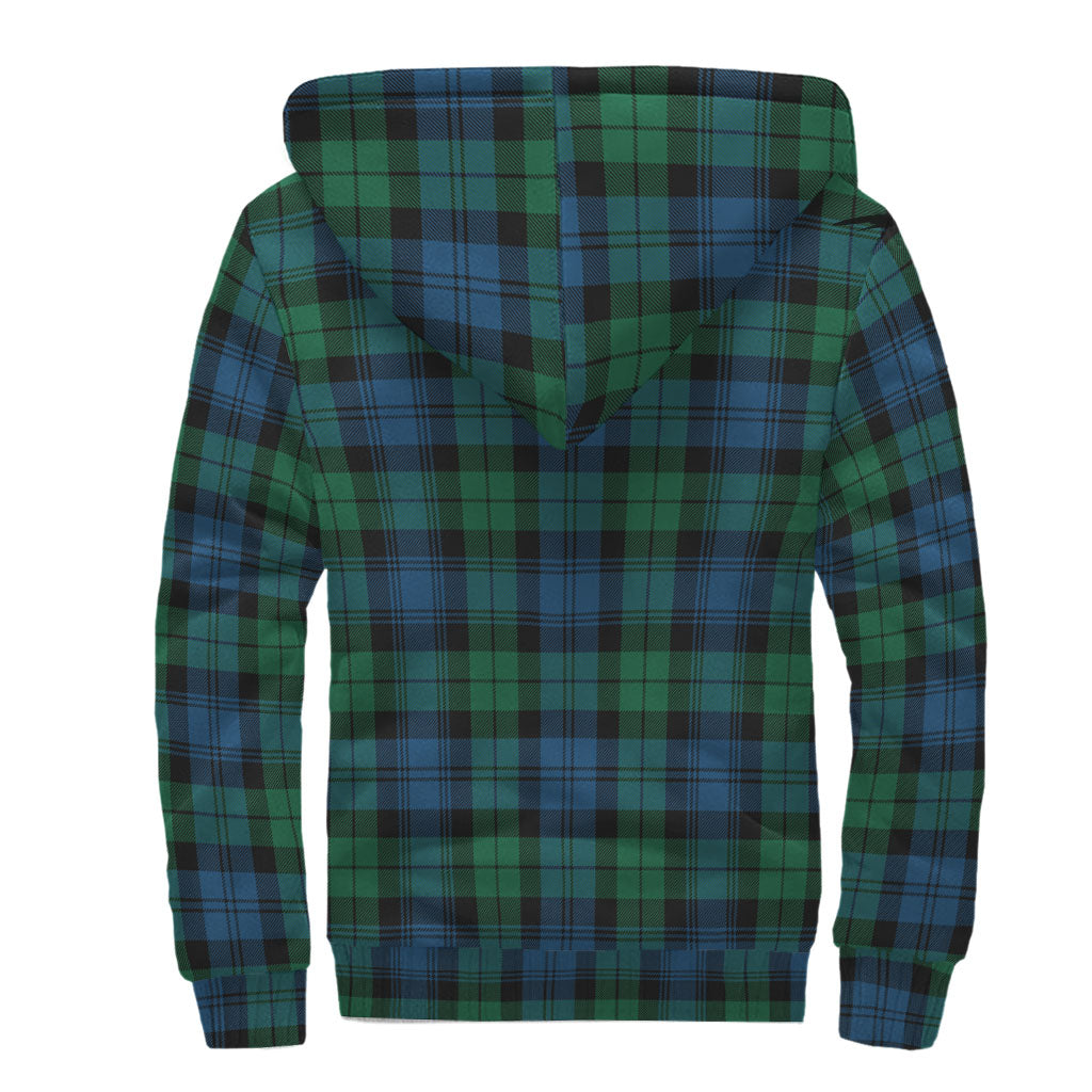 Black Watch Ancient Tartan Sherpa Hoodie - Tartanvibesclothing