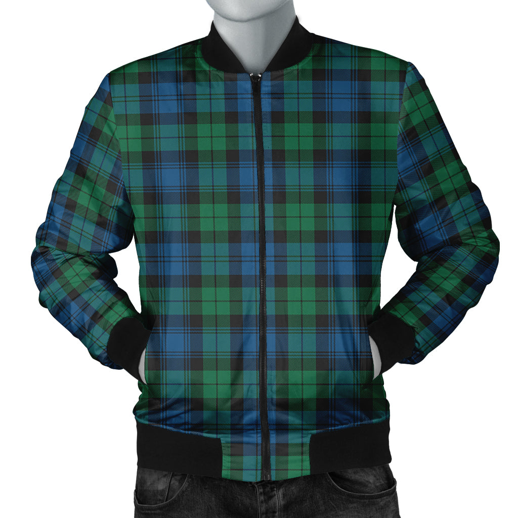 Black Watch Ancient Tartan Bomber Jacket - Tartanvibesclothing