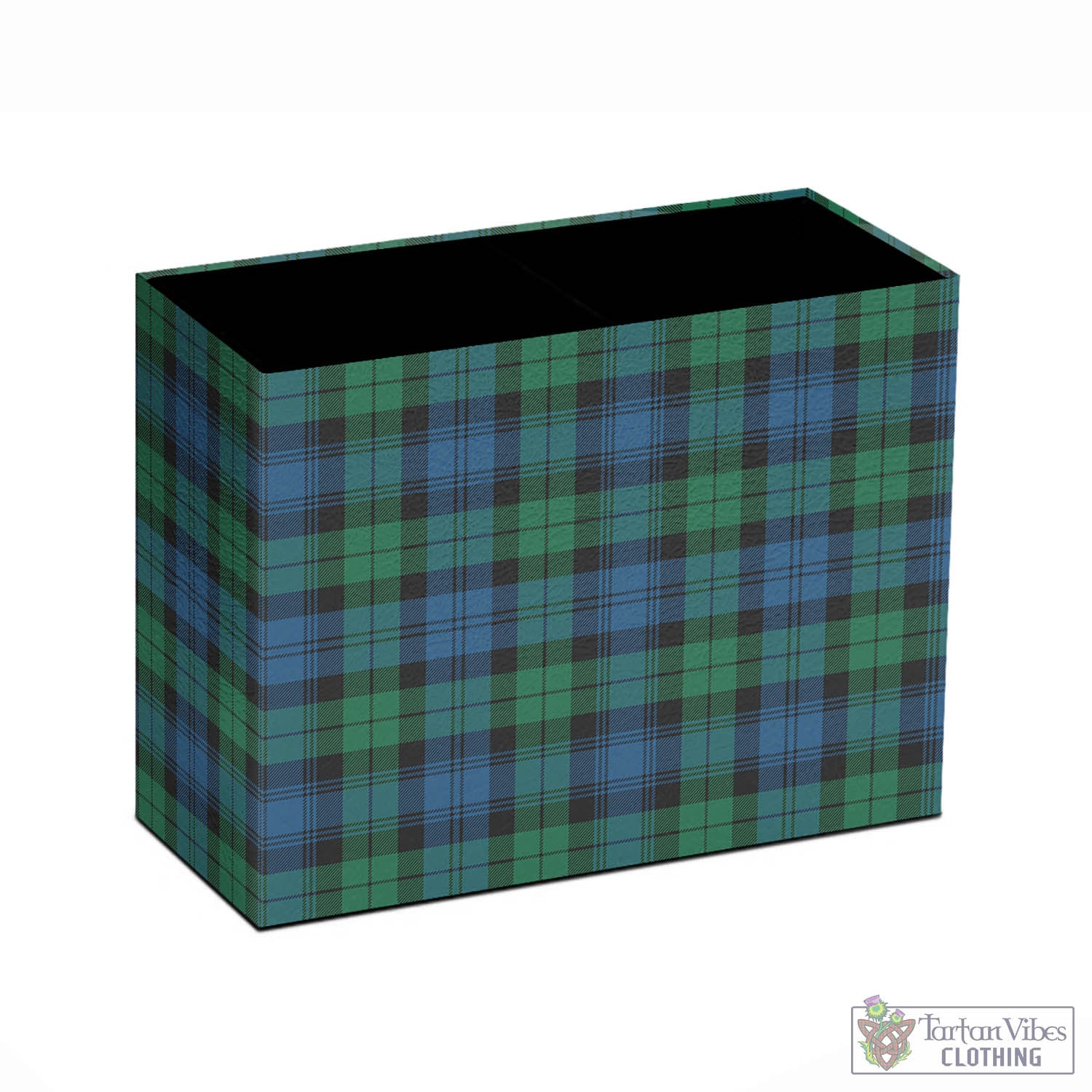 Tartan Vibes Clothing Black Watch Ancient Tartan Pen Holder