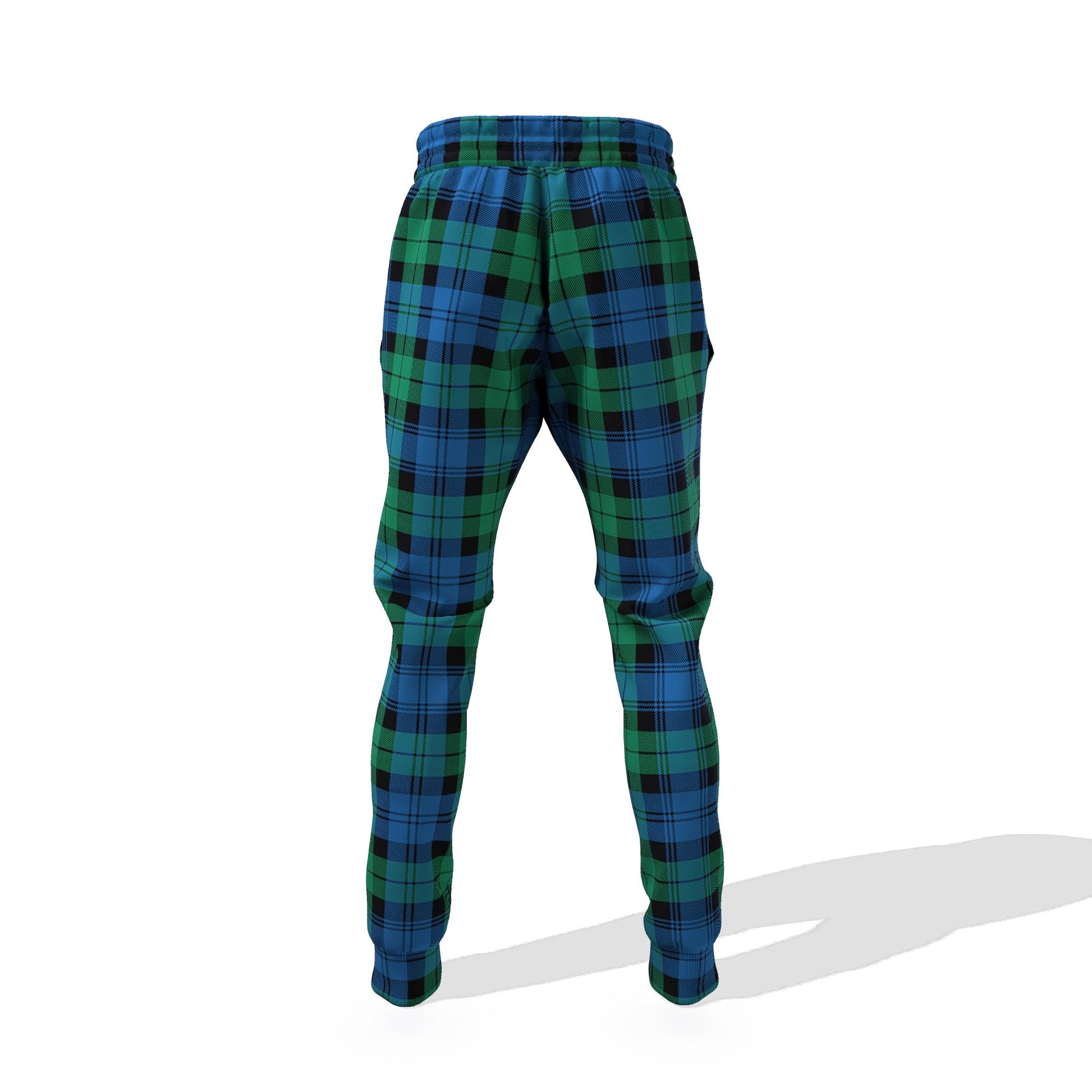 Black Watch Ancient Tartan Joggers Pants with Family Crest 6XL - Tartan Vibes Clothing