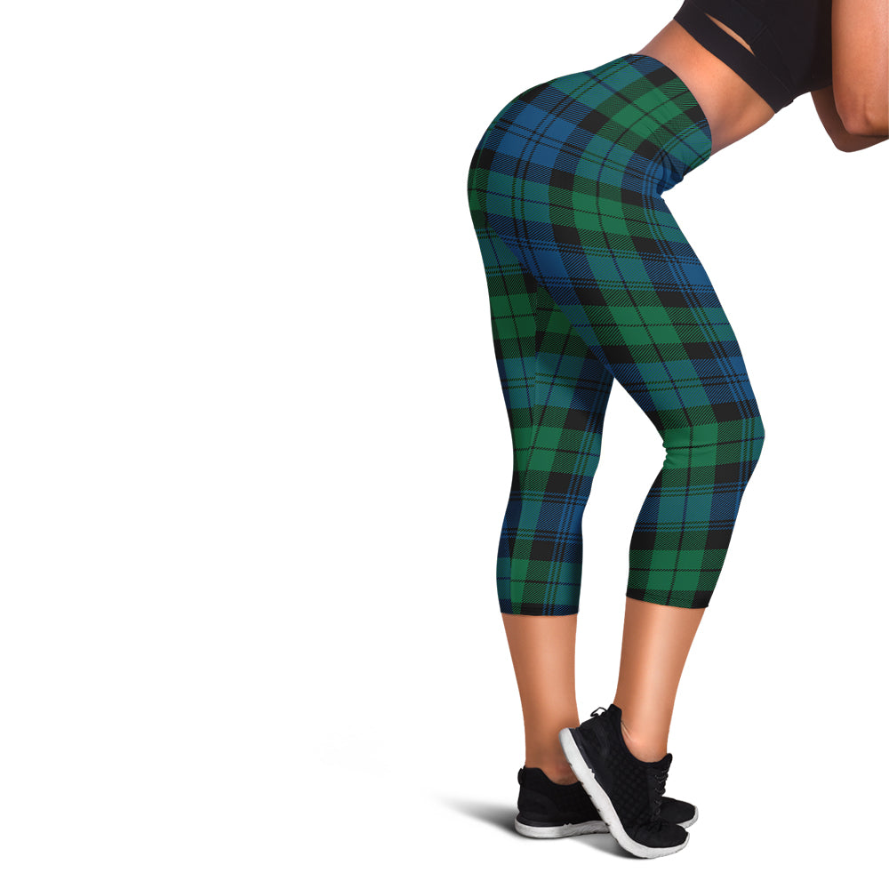 Black Watch Ancient Tartan Womens Leggings - Tartanvibesclothing