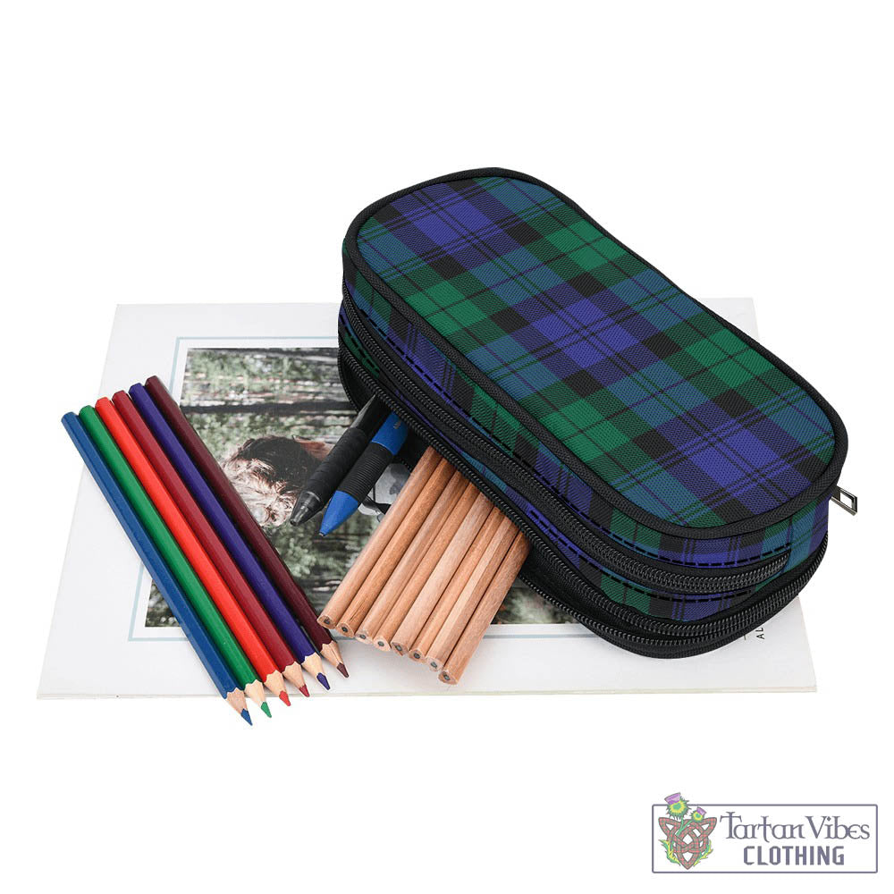 Tartan Vibes Clothing Black Watch Modern Tartan Pen and Pencil Case