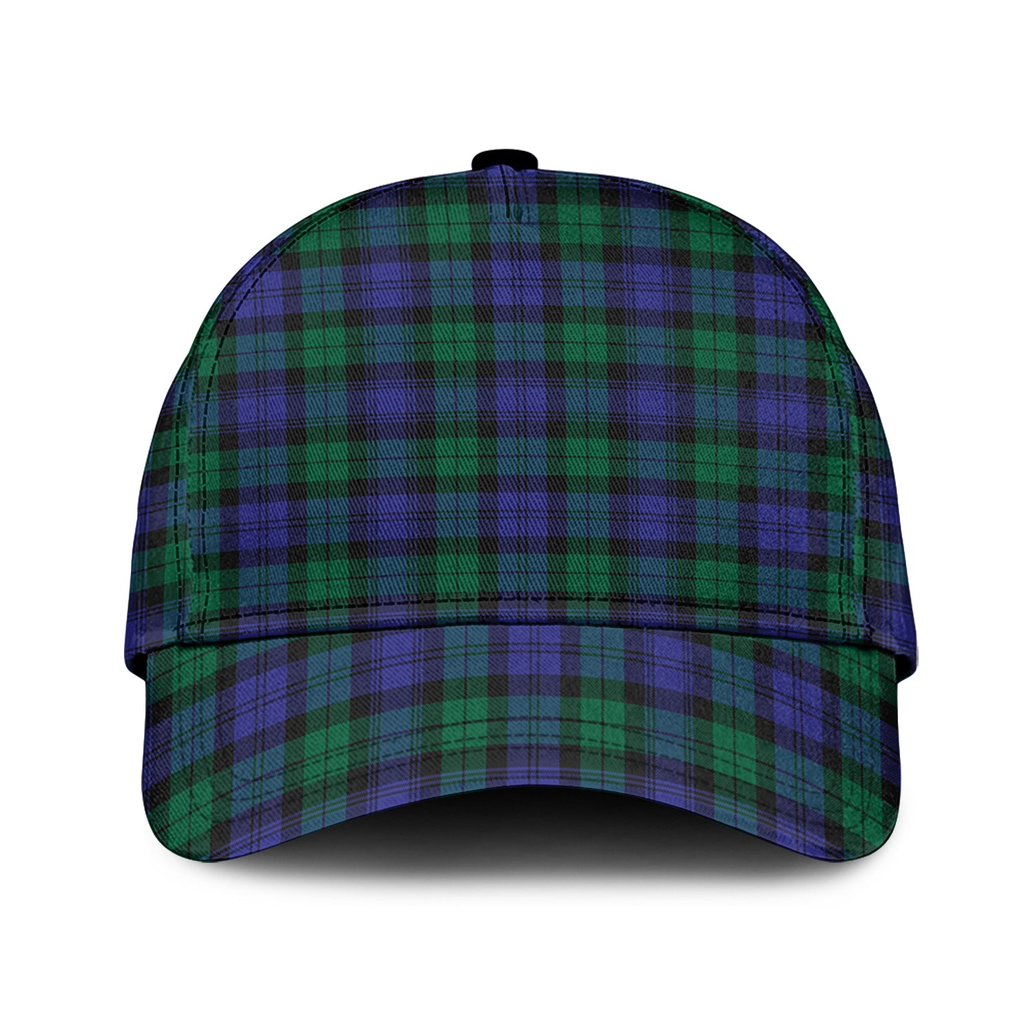 Black Watch Modern Tartan Classic Cap Classic Cap Universal Fit - Tartan Vibes Clothing