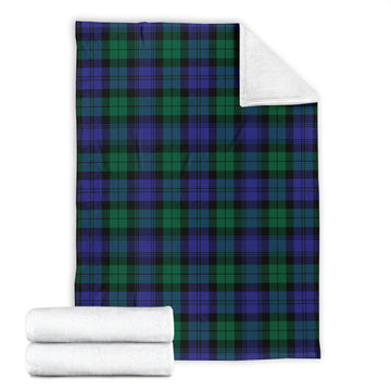 Black Watch Modern Tartan Blanket