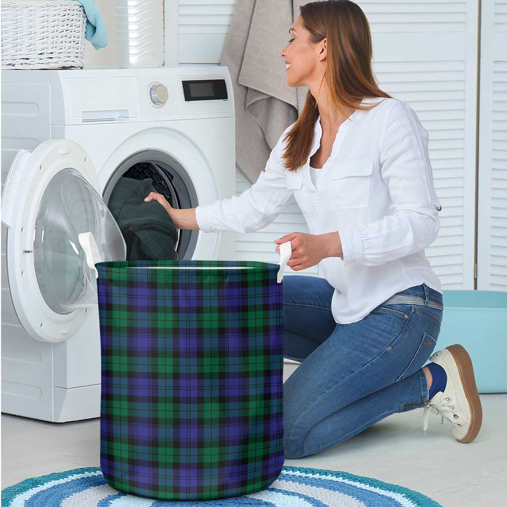 Black Watch Modern Tartan Laundry Basket - Tartanvibesclothing Shop