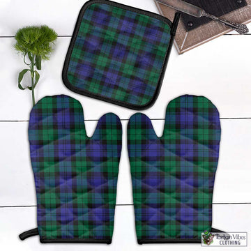 Black Watch Modern Tartan Combo Oven Mitt & Pot-Holder