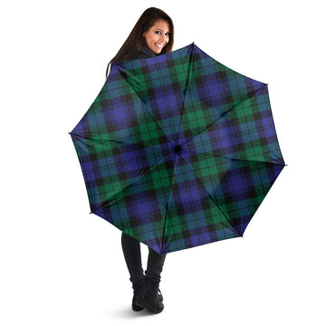 Black Watch Modern Tartan Umbrella