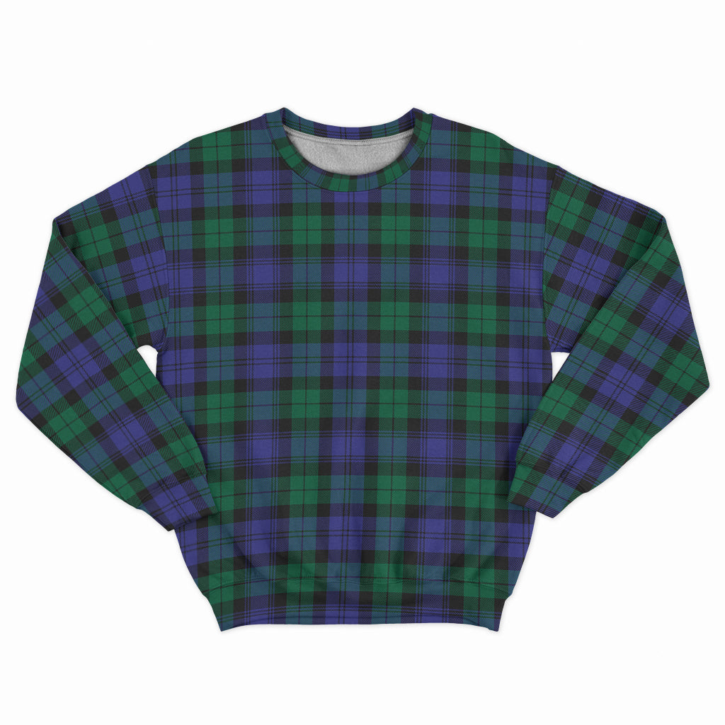 Black Watch Modern Tartan Sweatshirt - Tartan Vibes Clothing