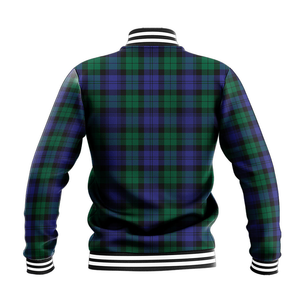 Black Watch Modern Tartan Baseball Jacket - Tartan Vibes Clothing