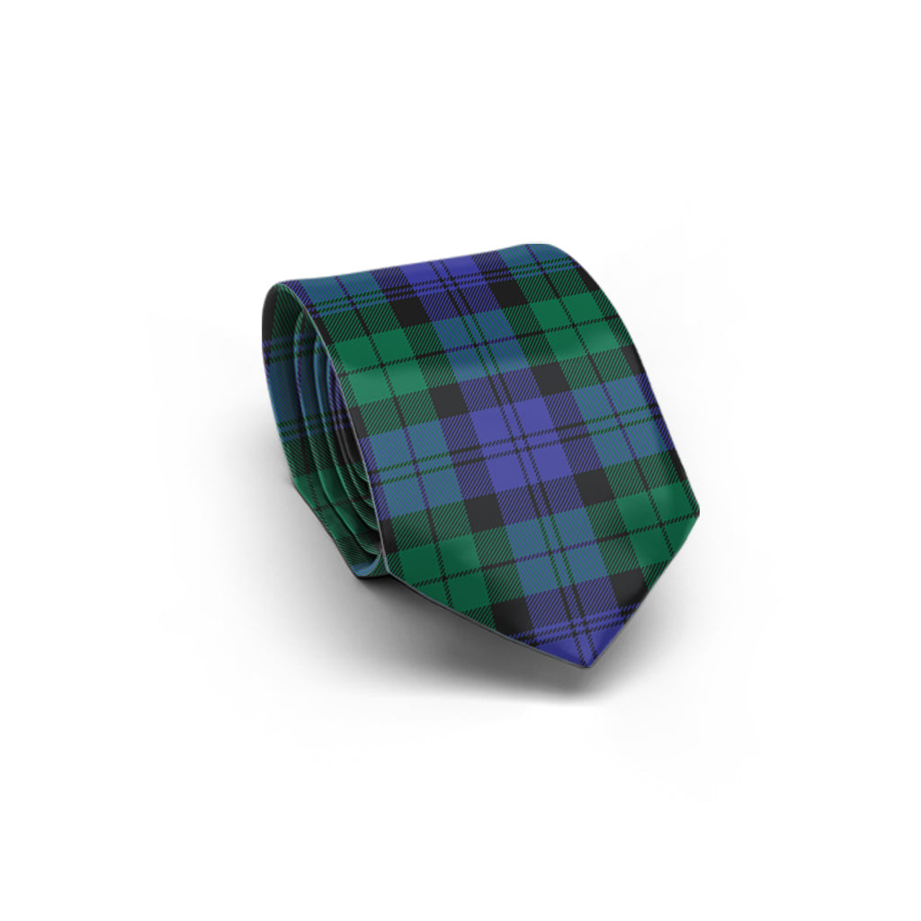 Black Watch Modern Tartan Classic Necktie - Tartanvibesclothing