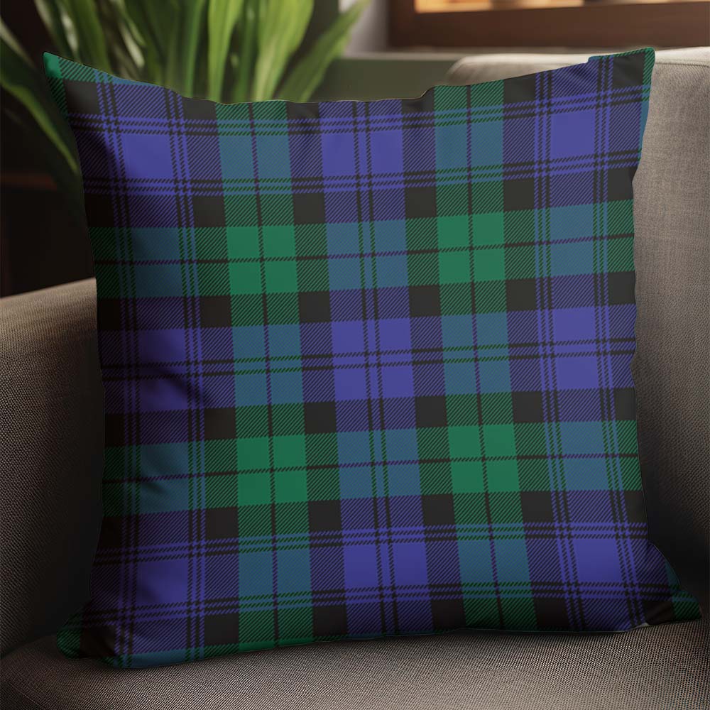 Black Watch Modern Tartan Pillow Cover - Tartanvibesclothing