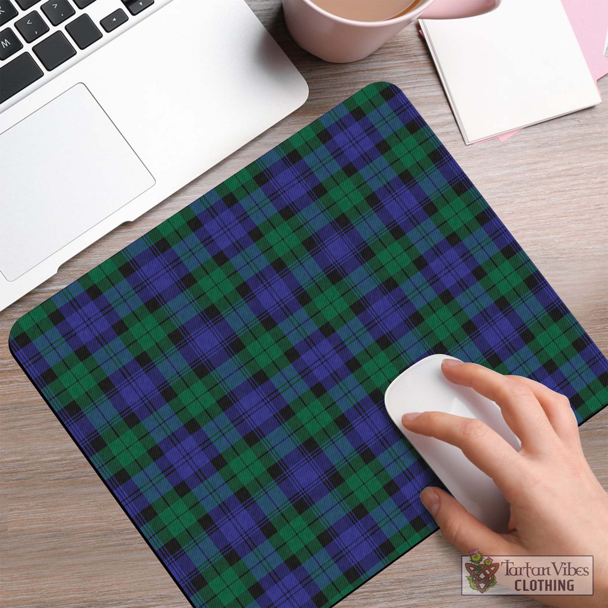 Tartan Vibes Clothing Black Watch Modern Tartan Mouse Pad