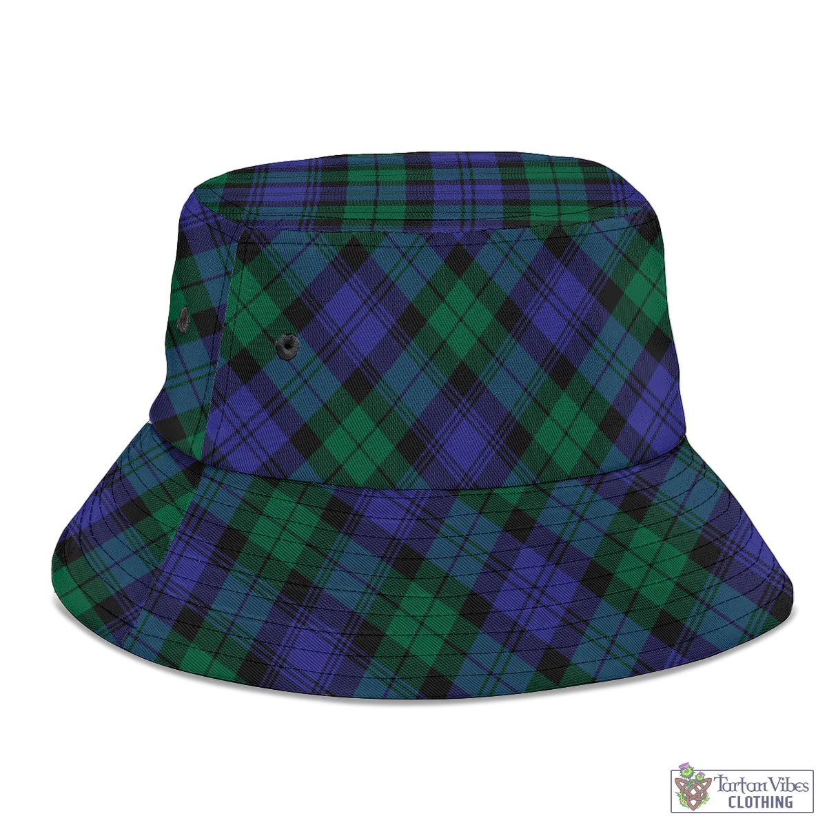 Tartan Vibes Clothing Black Watch Modern Tartan Bucket Hat