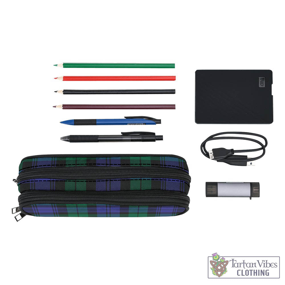 Tartan Vibes Clothing Black Watch Modern Tartan Pen and Pencil Case