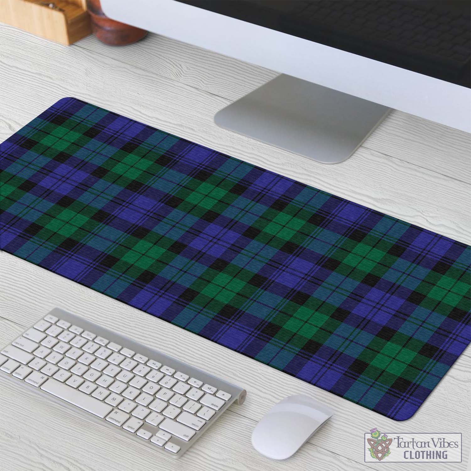 Tartan Vibes Clothing Black Watch Modern Tartan Mouse Pad