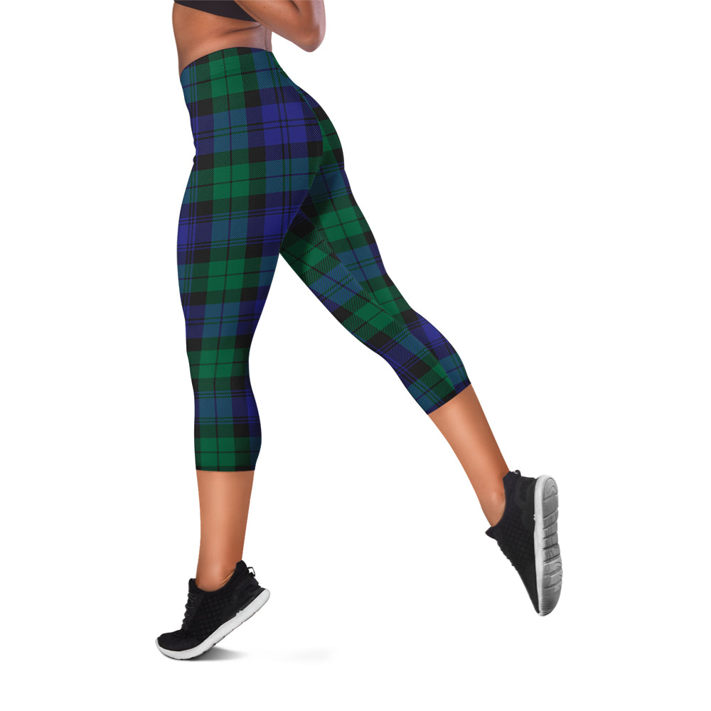 Black Watch Modern Tartan Womens Leggings - Tartanvibesclothing