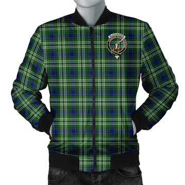 Blackadder Tartan Bomber Jacket with Family Crest