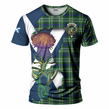 Blackadder Tartan Family Crest T-Shirt Scottish Thistle Celtic Inspired Kid's Shirt - Tartan Vibes Clothing