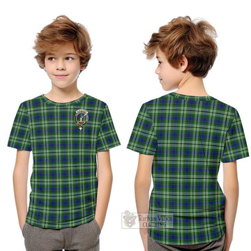 Blackadder Tartan Kid T-Shirt with Family Crest Youth XL Size14 - Tartan Vibes Clothing