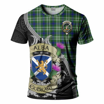 Blackadder Tartan Family Crest T-Shirt Lion Rampant Royal Thistle Shield Celtic Inspired Kid's Shirt - Tartan Vibes Clothing