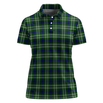 Blackadder Tartan Polo Shirt For Women