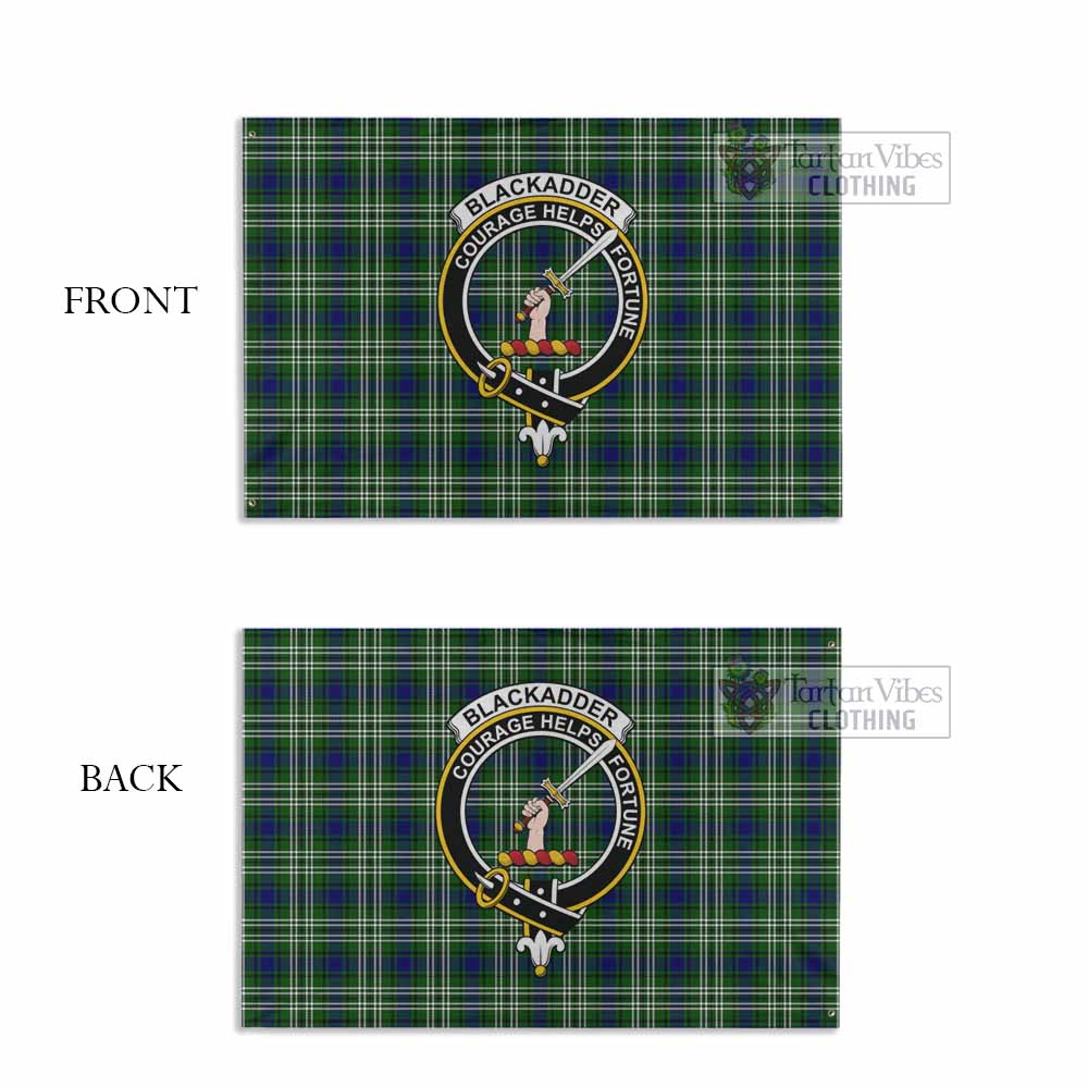 Blackadder Tartan House Flag with Family Crest - Tartan Vibes Clothing