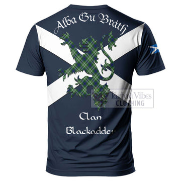 Blackadder Tartan Lion Rampant T-Shirt Proudly Display Your Heritage with Alba Gu Brath and Clan Name - Tartan Vibes Clothing
