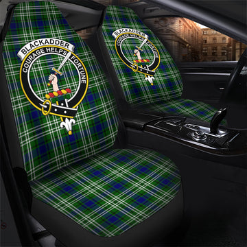 Blackadder Tartan Car Seat Cover with Family Crest - Tartan Vibes Clothing