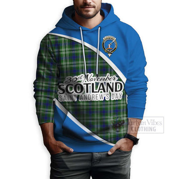 Blackadder Family Crest Tartan Hoodie Celebrate Saint Andrew's Day in Style - Tartan Vibes Clothing