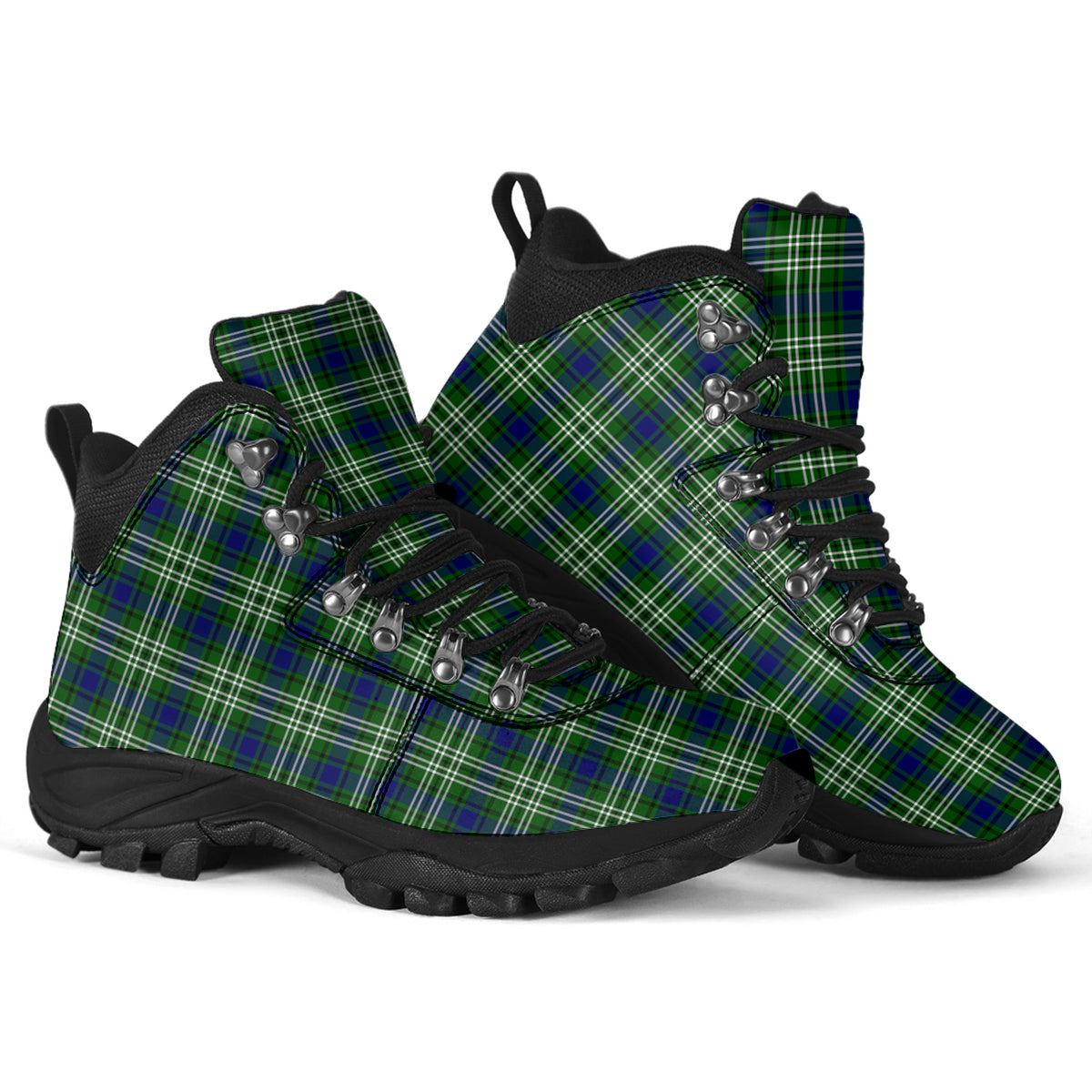 Blackadder Tartan Alpine Boots - Tartanvibesclothing