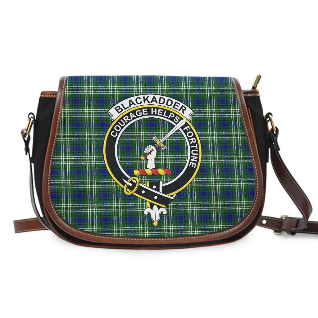 Blackadder Tartan Saddle Bag with Family Crest - Tartan Vibes Clothing