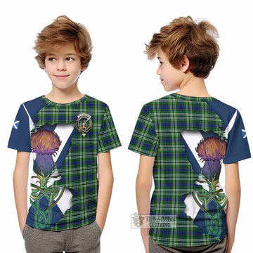 Blackadder Tartan Family Crest Kid T-Shirt Scottish Thistle Celtic Inspired - Tartan Vibes Clothing