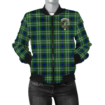 Blackadder Tartan Bomber Jacket with Family Crest