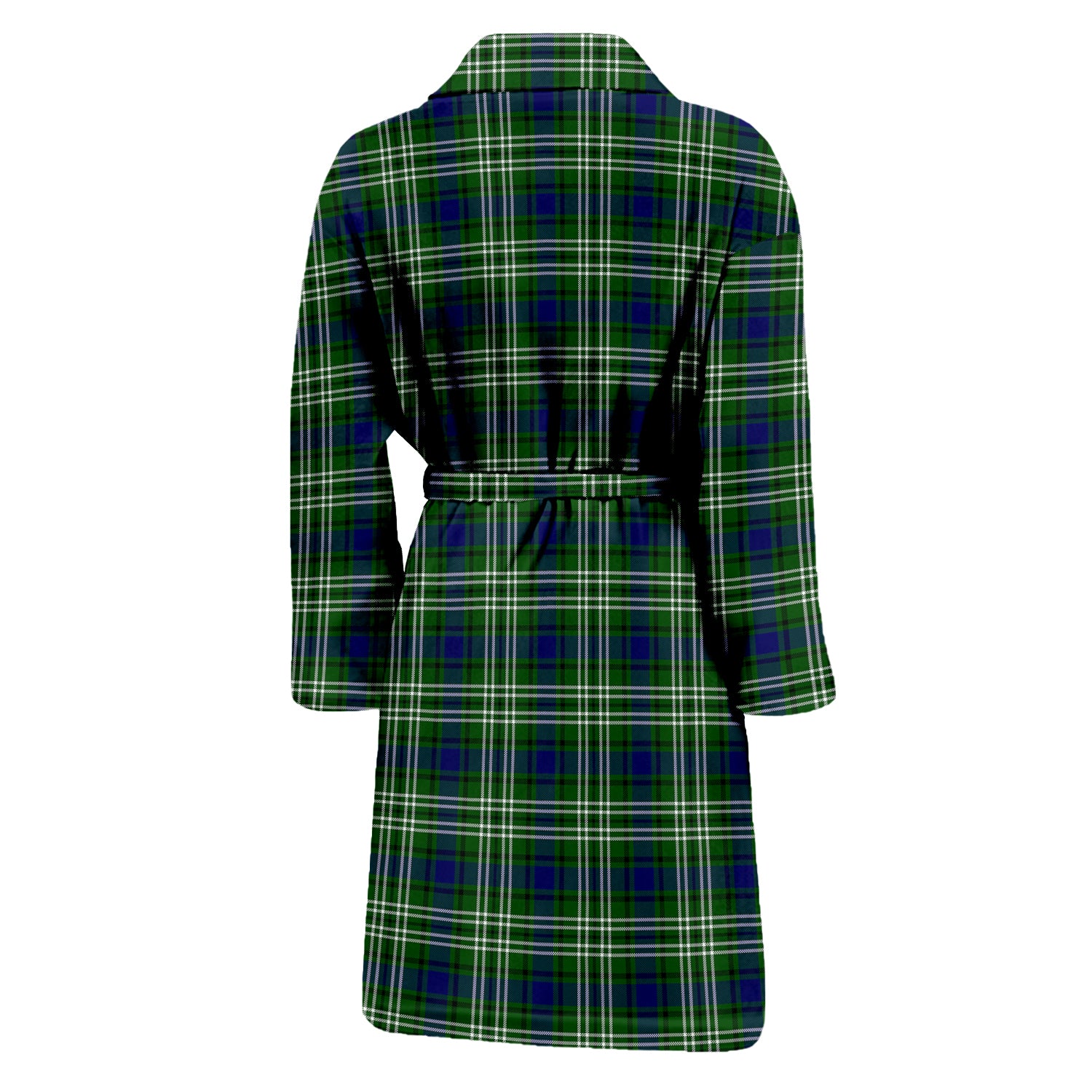 Blackadder Tartan Bathrobe with Family Crest - Tartan Vibes Clothing