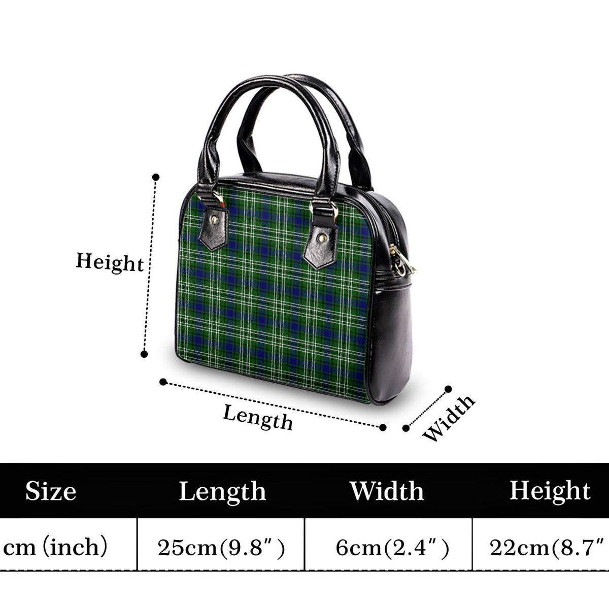 Blackadder Tartan Shoulder Handbags - Tartan Vibes Clothing