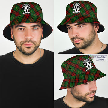 Blackstock Hunting Tartan Bucket Hat with Family Crest