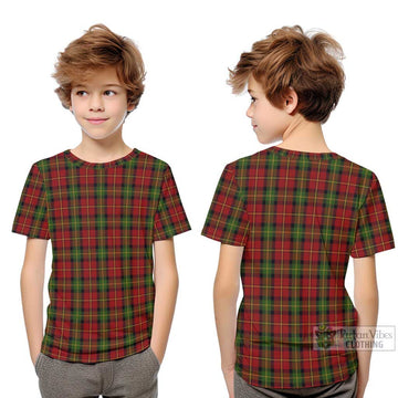 Blackstock Red Dress Tartan Kid T-Shirt