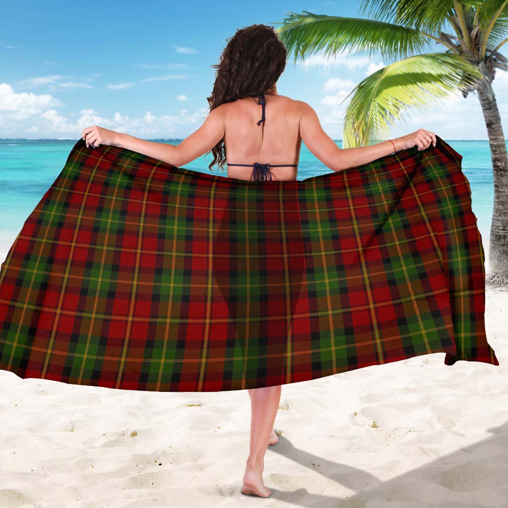 Tartan Vibes Clothing Blackstock Red Dress Tartan Sarong