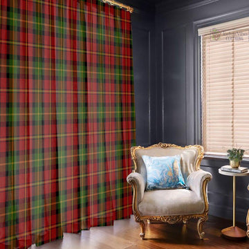 Blackstock Red Dress Tartan Window Curtain