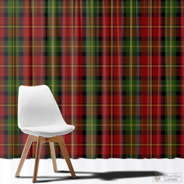 Blackstock Red Dress Tartan Window Curtain