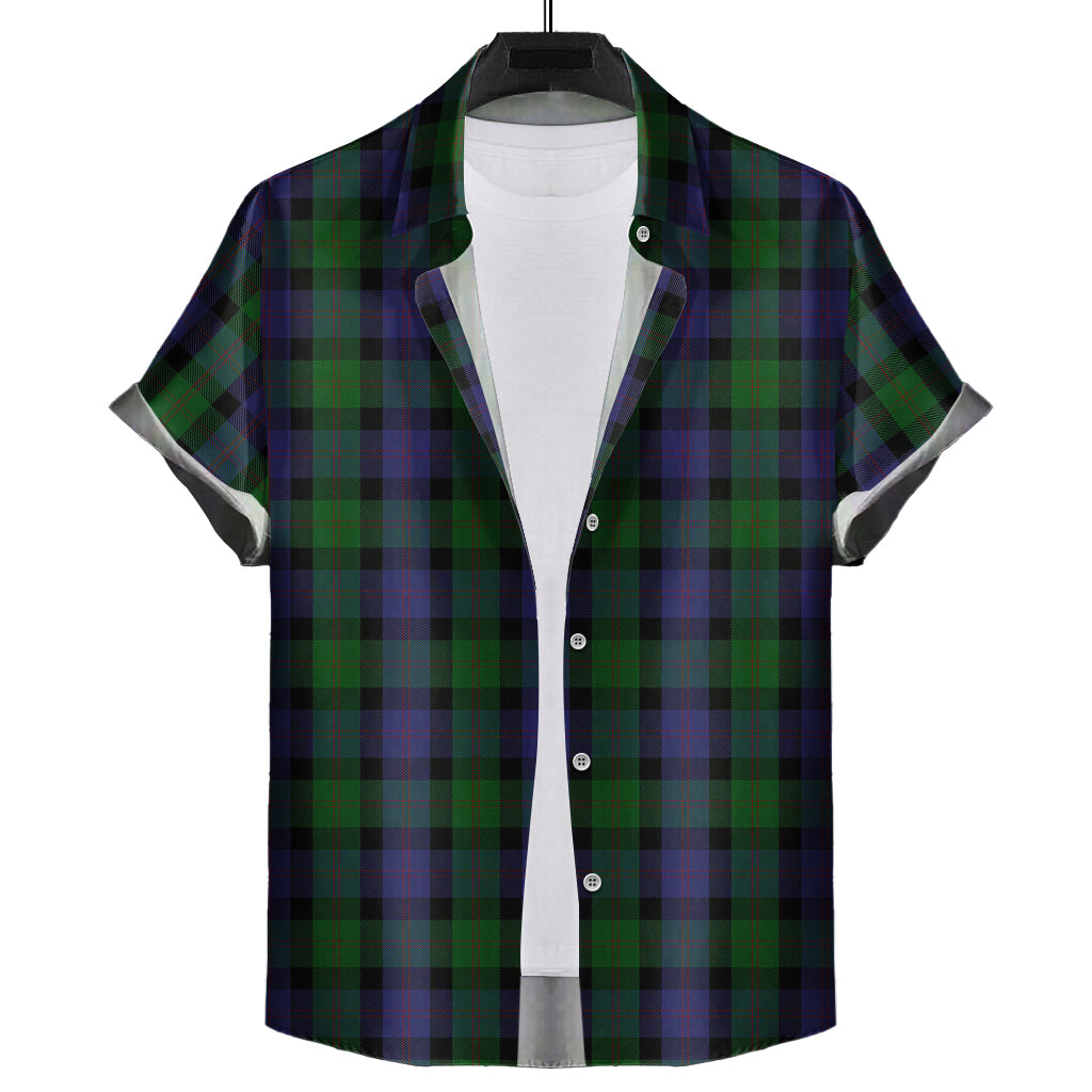 Blair Tartan Short Sleeve Button Down Shirt - Tartanvibesclothing