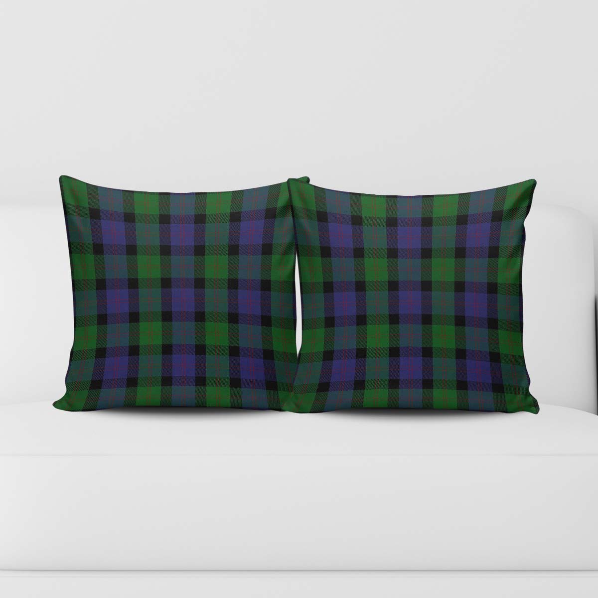 Blair Tartan Pillow Cover Square Pillow Cover - Tartanvibesclothing