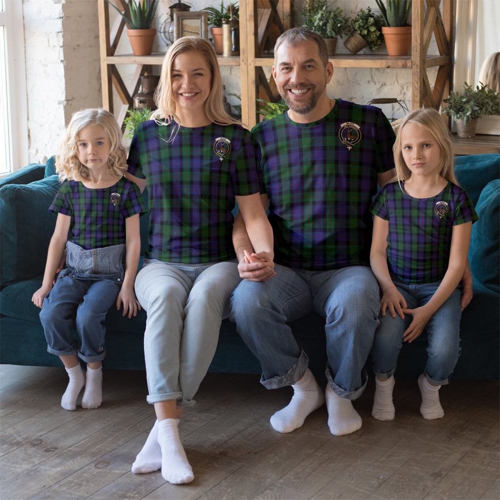 Blair Tartan T-Shirt with Family Crest Kid's Shirt - Tartan Vibes Clothing