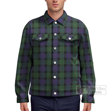 Blair Tartan Unisex Lapel Cotton Jacket