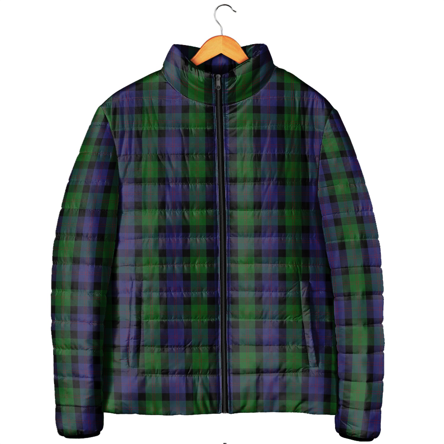 Blair Tartan Padded Jacket Men's Padded Jacket - Tartan Vibes Clothing