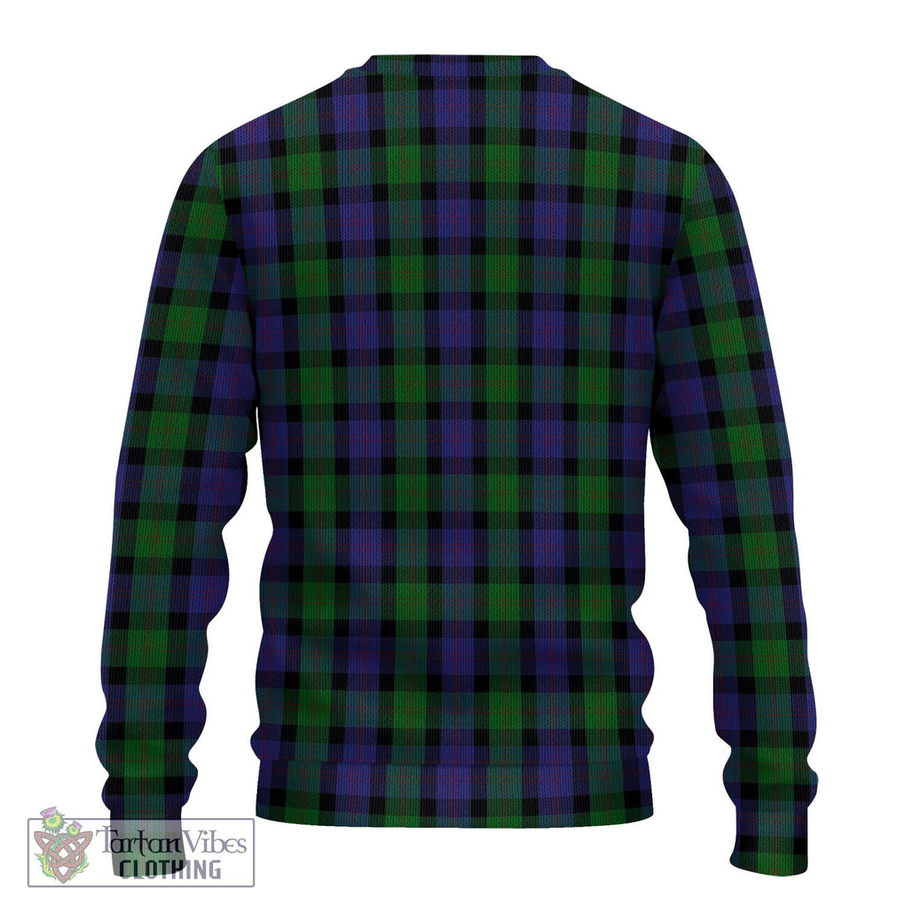 Blair Tartan Knitted Sweater with Family Crest DNA In Me Style - Tartanvibesclothing Shop