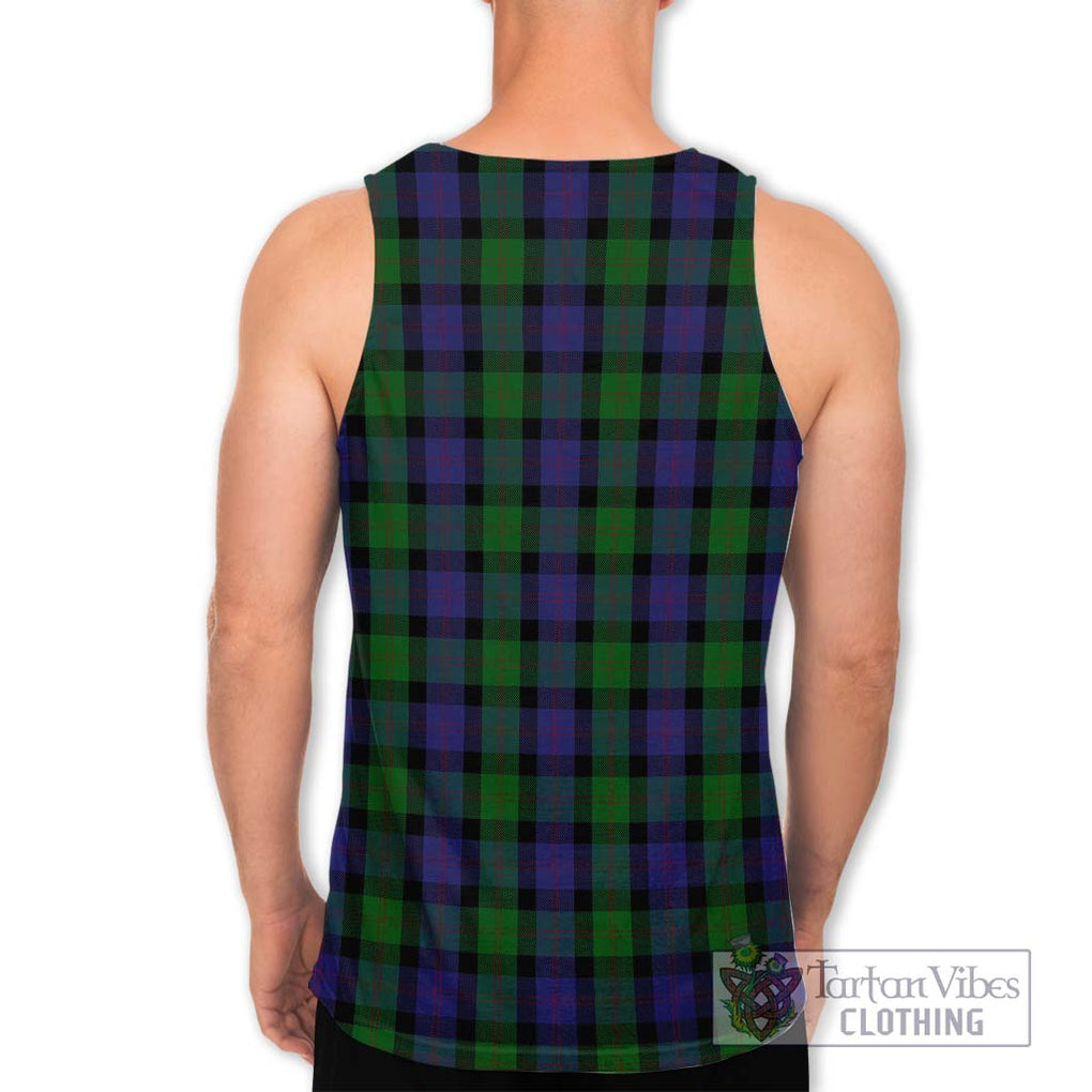 Blair Tartan Men's Tank Top with Family Crest DNA In Me Style - Tartanvibesclothing Shop