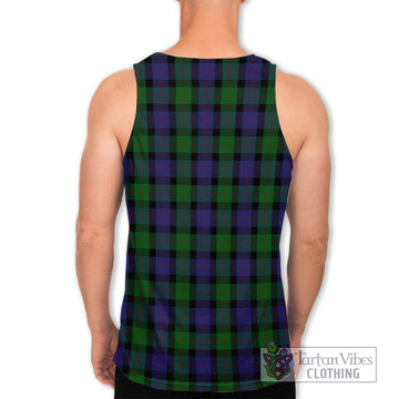 Blair Tartan Men's Tank Top with Family Crest DNA In Me Style