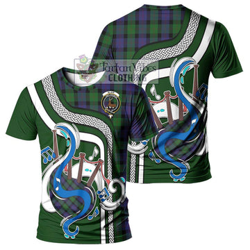 Blair Tartan T-Shirt with Epic Bagpipe Style