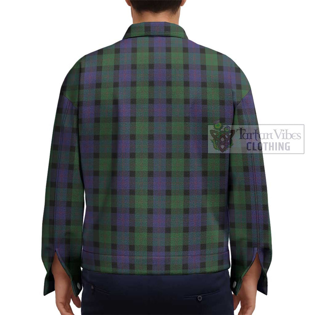 Blair Tartan Unisex Lapel Cotton Jacket - Tartan Vibes Clothing